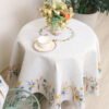 Apvali stalo staltiese Vasaros pieva, Round tablecloth Summer meadow