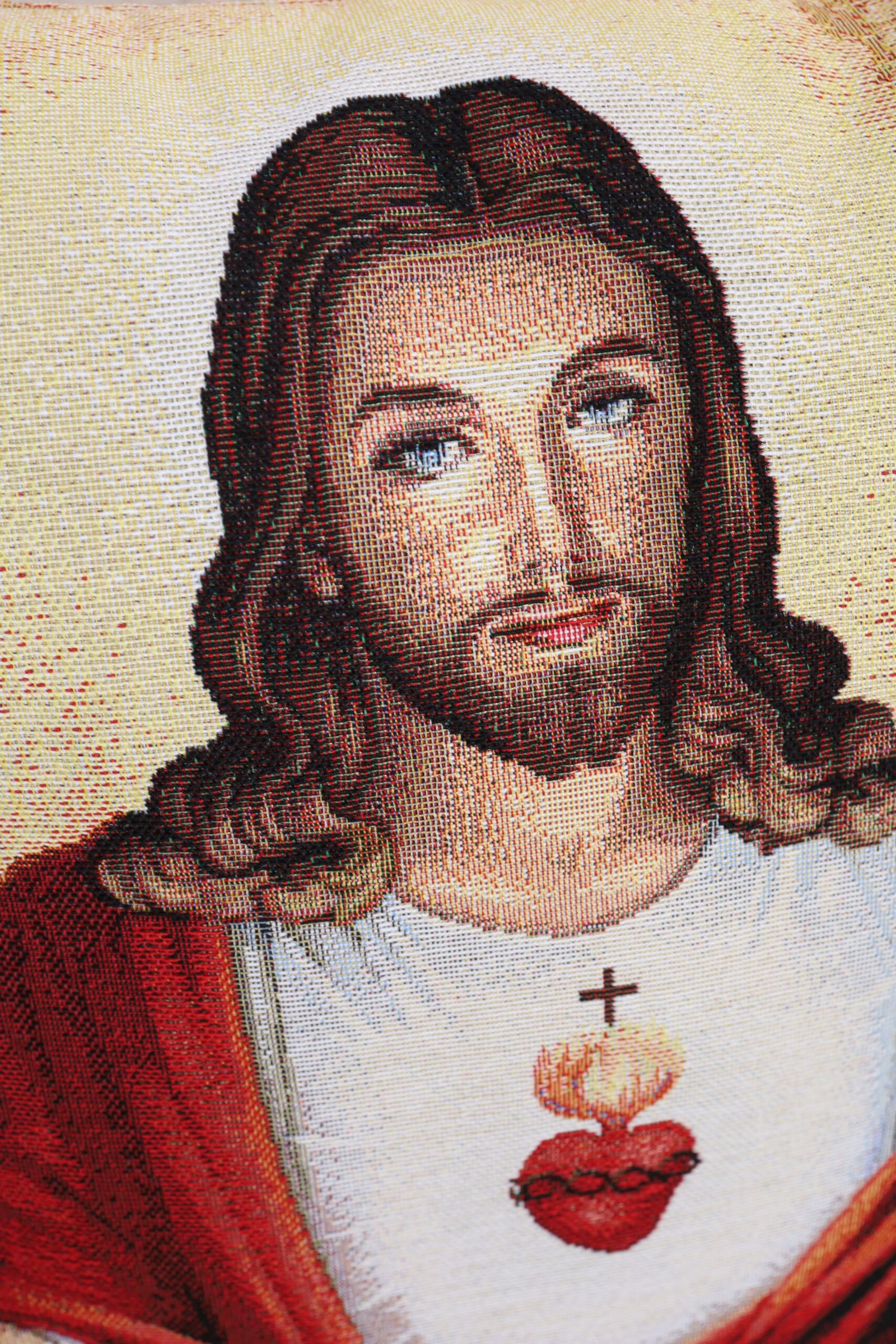 Dvipusis pagalvės užvalkalas Jėzus