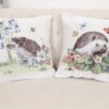Dvipusis pagalvės užvalkalas Ežiukas ir drugeliai