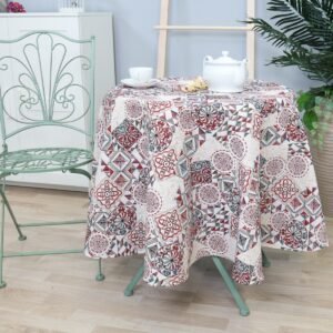 Round tablecloth Mosaic 2