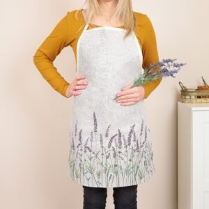 Kitchen apron Fragrant lavender