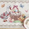 Stalo servetėlė Velykų džiaugsmai, Table placemat Joys of Easter, home dining room decor