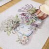 Stalo servetėlė Levandų harmonija, Table placemat Lavender harmony, home dining room decor