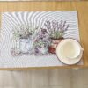 Stalo servetėlė Levandų harmonija, Table placemat Lavender harmony, home dining room decor