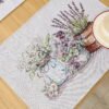 Stalo servetėlė Levandų harmonija, Table placemat Lavender harmony, home dining room decor