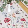 Stalo takelis Kregždės pievoje, Table runner Swallows in the meadow, home dining table decor
