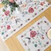Stalo takelis Kregždės pievoje, Table runner Swallows in the meadow, home dining table decor