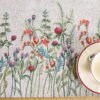 Stalo servetėlė Žolynai, Table placemat Grasslands, home dining room decor