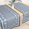 Stalo takelis Ramunėlės (mėlyna), table runner Chamomile (blue), home dining table decor