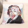 Dvipusis pagalvės užvalkalas Albertas Einšteinas, Double-sided cushion cover Albert Einstein