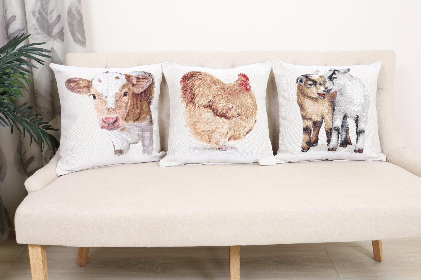 Dvipusis pagalvės užvalkalas Višta