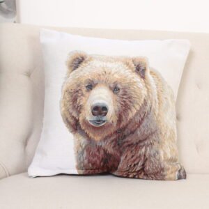 Double-sided cushion cover Bear