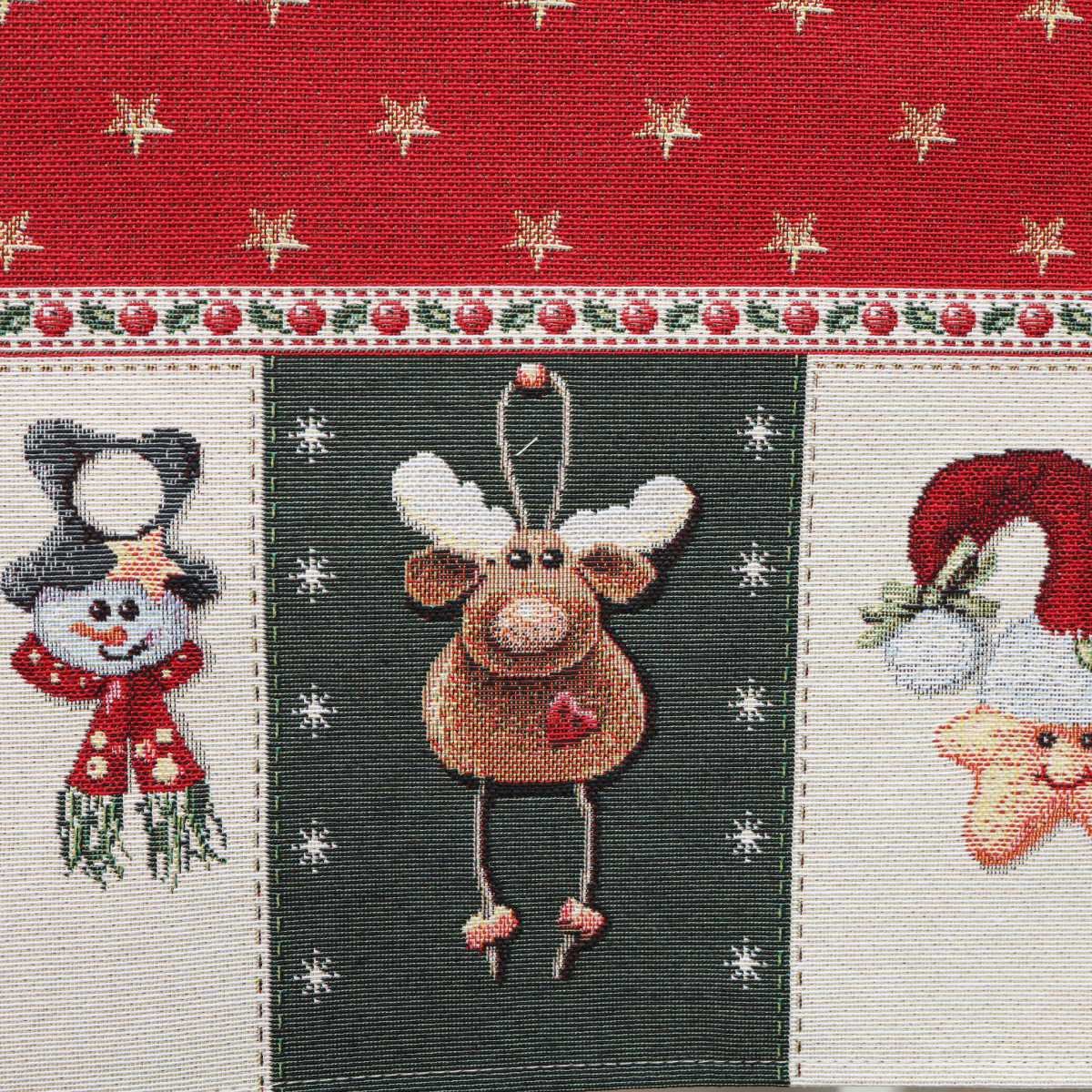 Christmas Table Runner Merry Holidays - Image 2