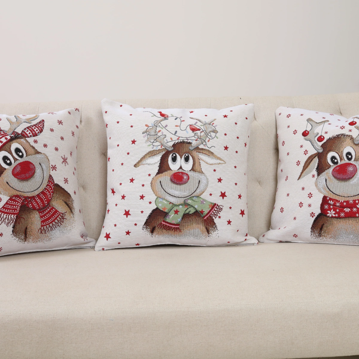 Dvipusis pagalvės užvalkalas Žiemiškas elnias