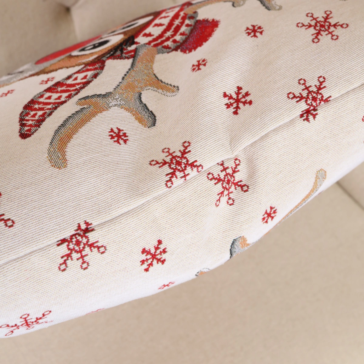 Dvipusis pagalvės užvalkalas Žiemiškas elnias